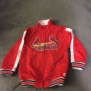 St. Louis Cardinals Stitches Youth Large Jacket
